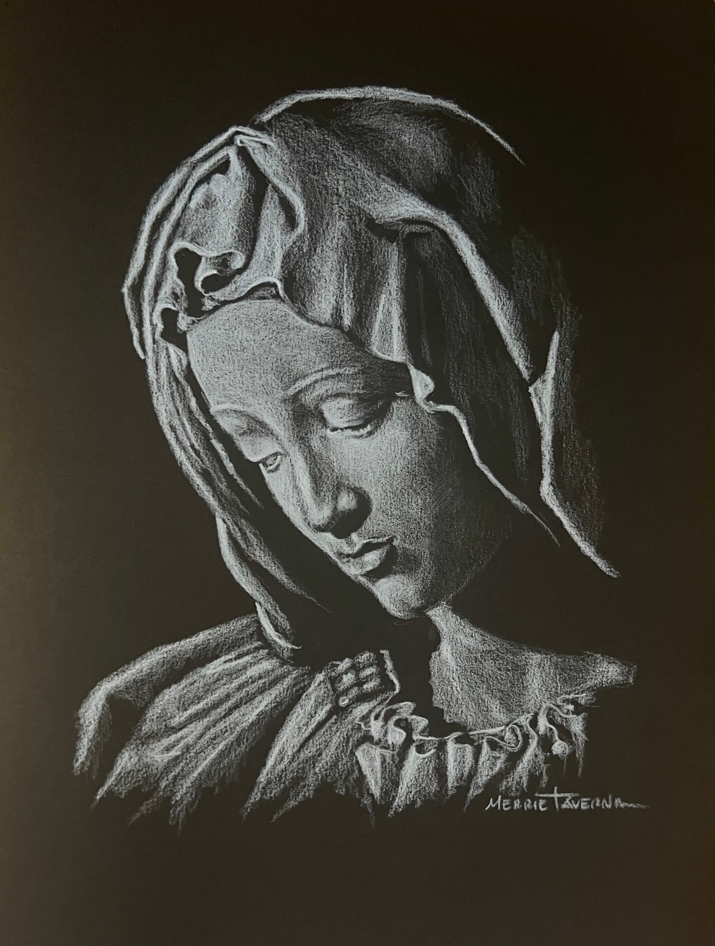 Mary of Michelangelo’s Pietå (L)