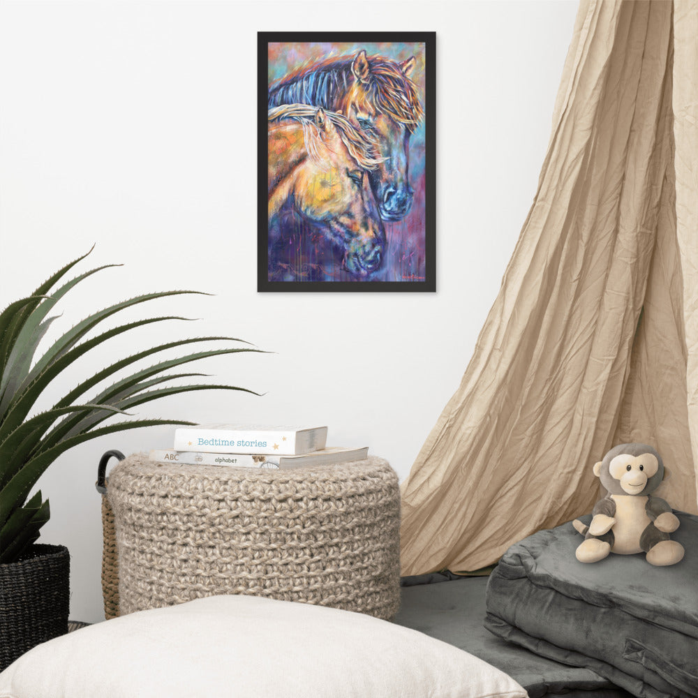 Print Framed: Ease My Troubles