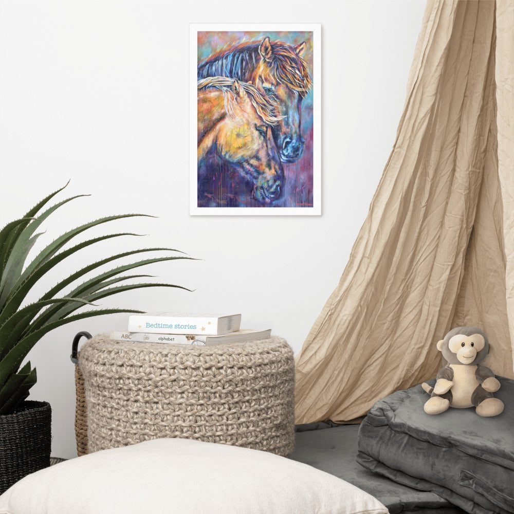Print Framed: Ease My Troubles
