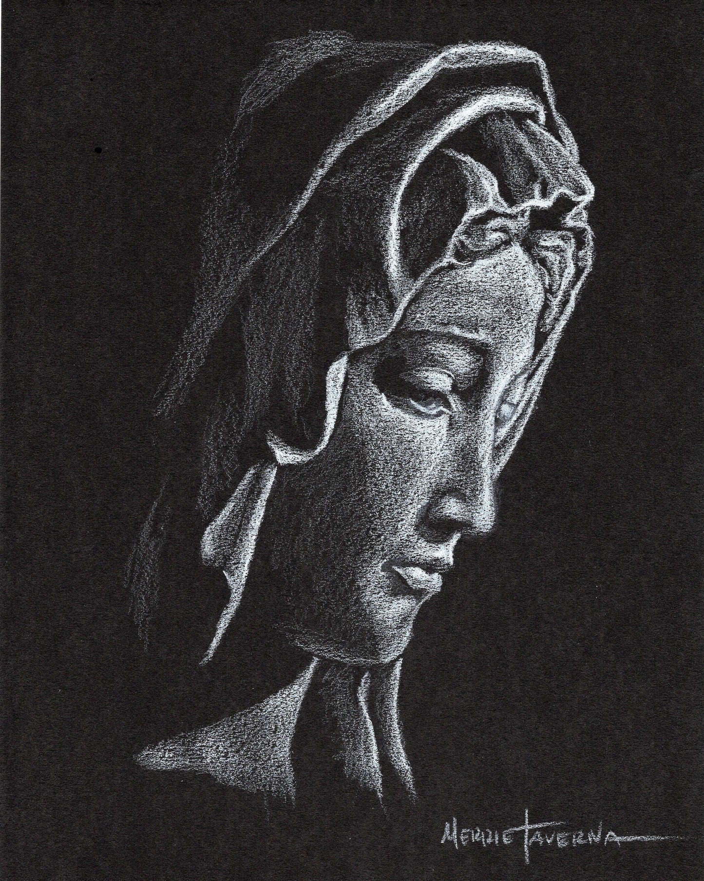 Mary of Michelangelo’s Pietå (R)