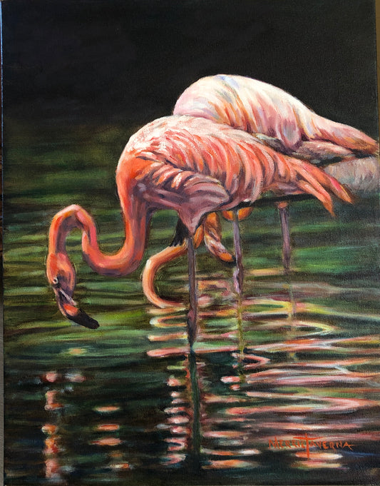 Flamingo Trio